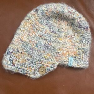 Pistil Knit Beanie with Button Accent